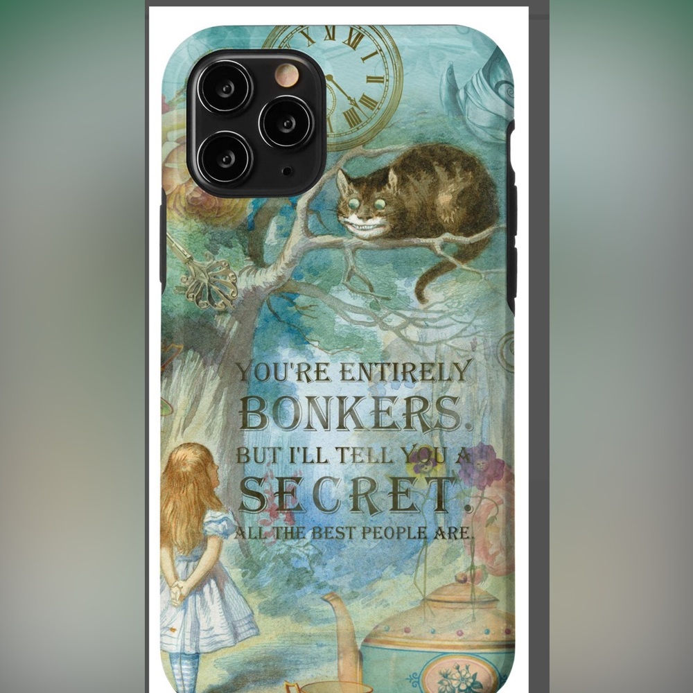 iPhone 11  Pro Alice and Wonderland case